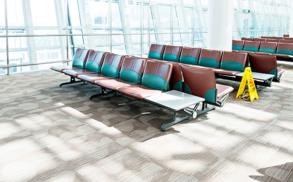机场地毯一般采用什么材料,价格贵不贵