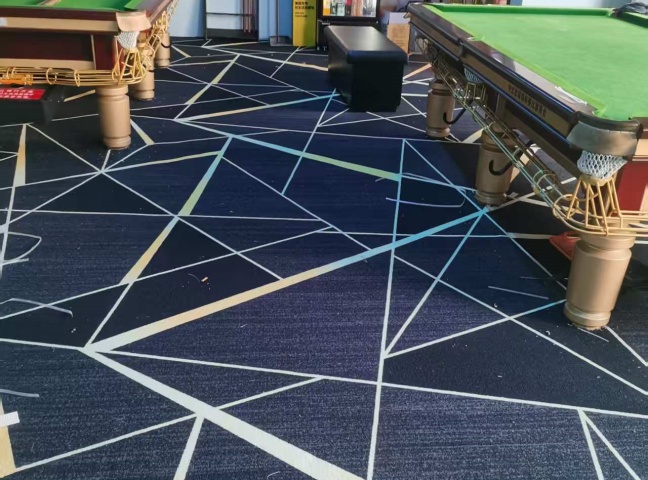 成都资尊自助台球俱乐部地毯