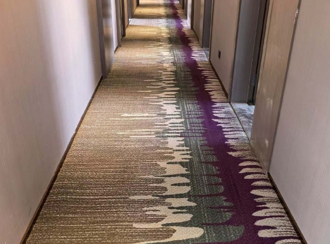 丽枫酒店过道地毯