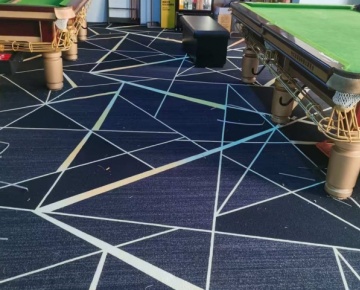 成都资尊自助台球俱乐部地毯