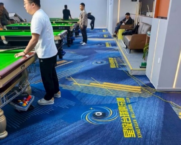 星漩台球俱乐部地毯